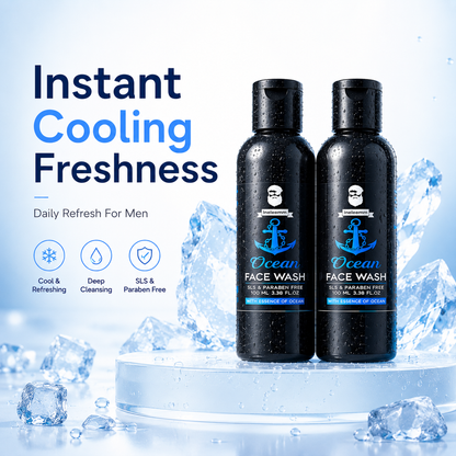 Ocean Face Wash for Men 100 ML (Pack Of 2)