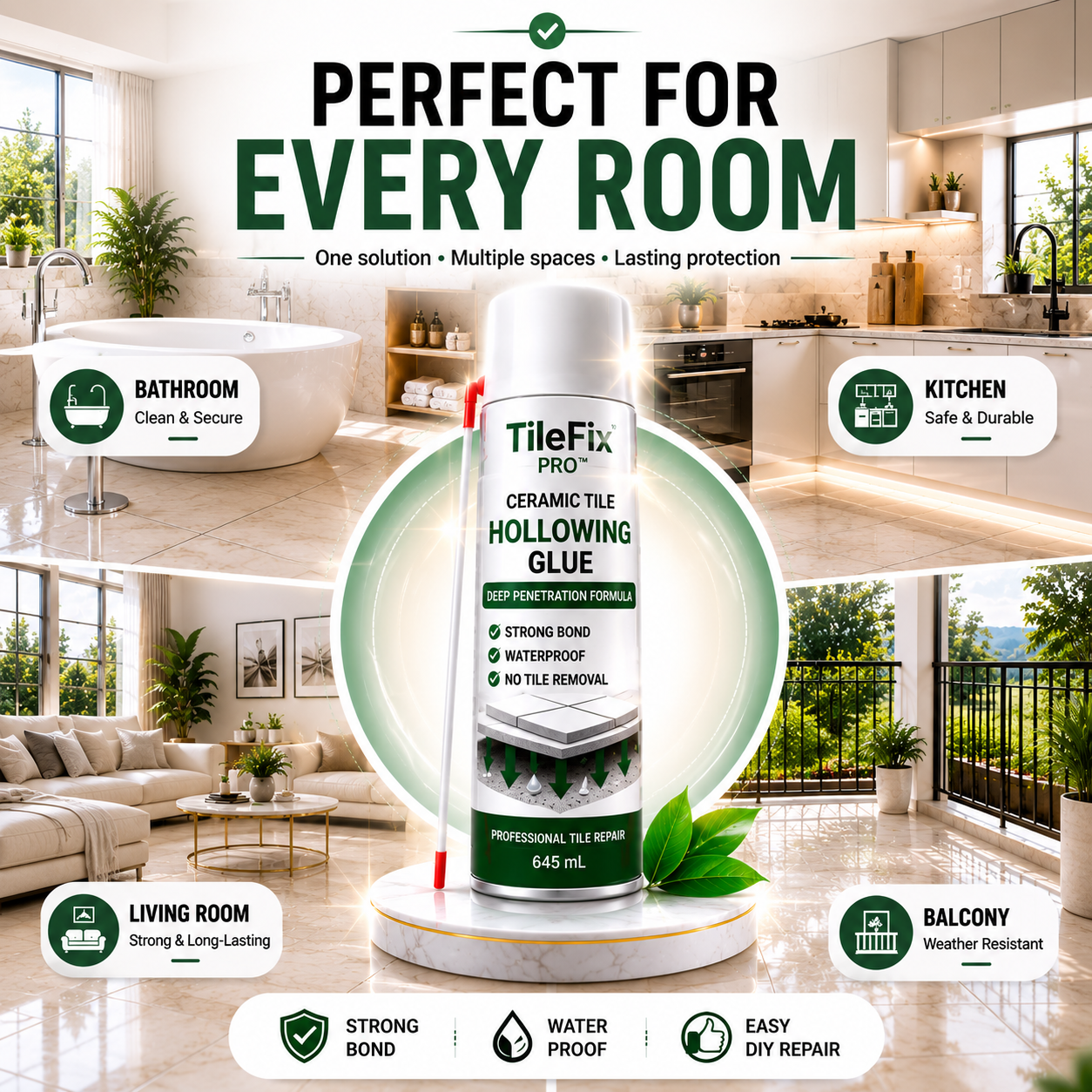 Ceramic Tile Hollowing Glue
