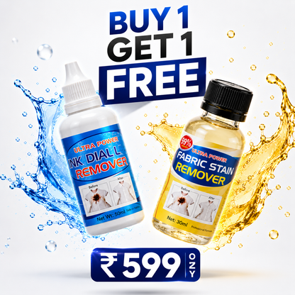 All in One Fabric Stain Remover | Buy 1 Get 1 Free
