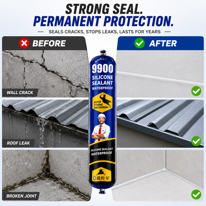 Waterproof Silicone Sealant Adhesive for Roof & Leakage Repair