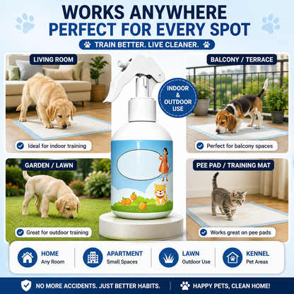 Potty Training Aid Spray For Dogs and Cats