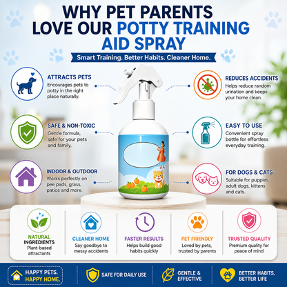 Potty Training Aid Spray For Dogs and Cats