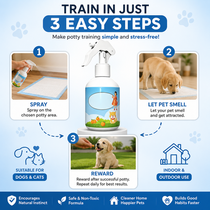 Potty Training Aid Spray For Dogs and Cats