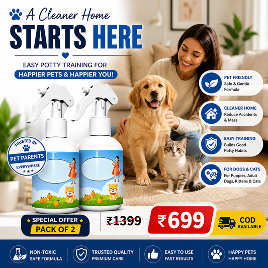 Potty Training Aid Spray For Dogs and Cats
