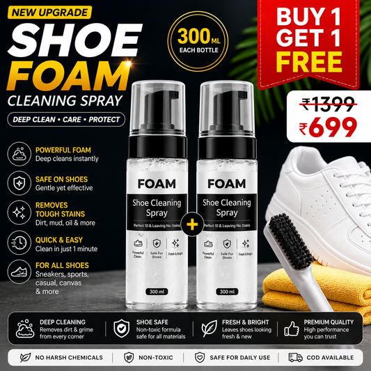 Water Free Foam Shoe Cleaner