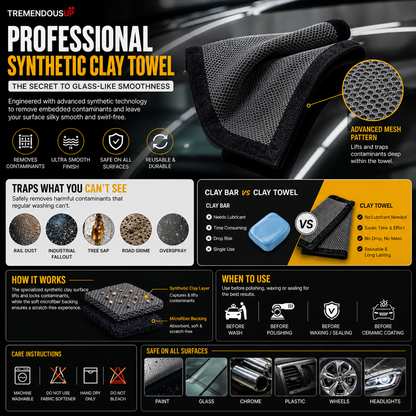 Professional Synthetic Clay Towel