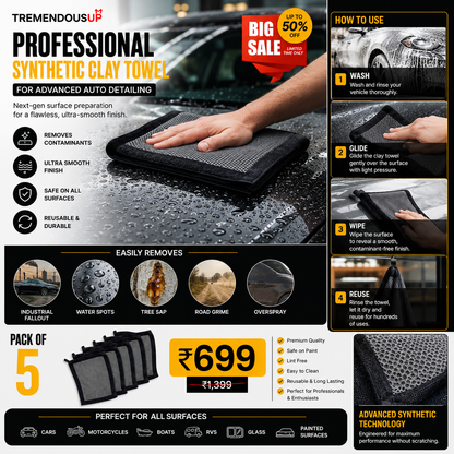 Professional Synthetic Clay Towel