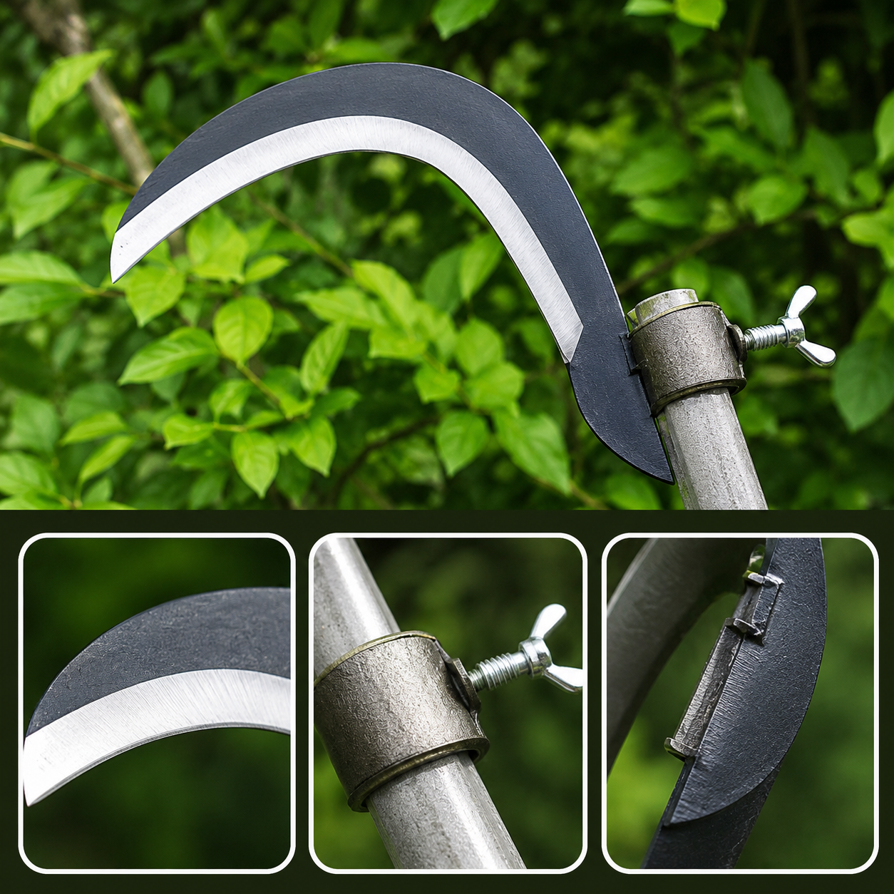 Portable Grass Sickle Cutter Head | Buy 1 Get 1 Free