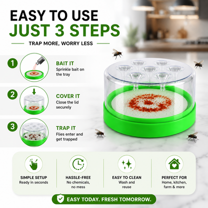 Reusable Non-Electric Fly Trap