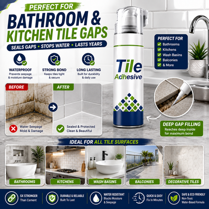 Versatile Powerful Tile Adhesive - Buy 1 Get 1 Free