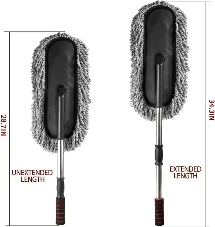Extendable Microfiber Cleaning Brush and Get Microfiber Roll Wort