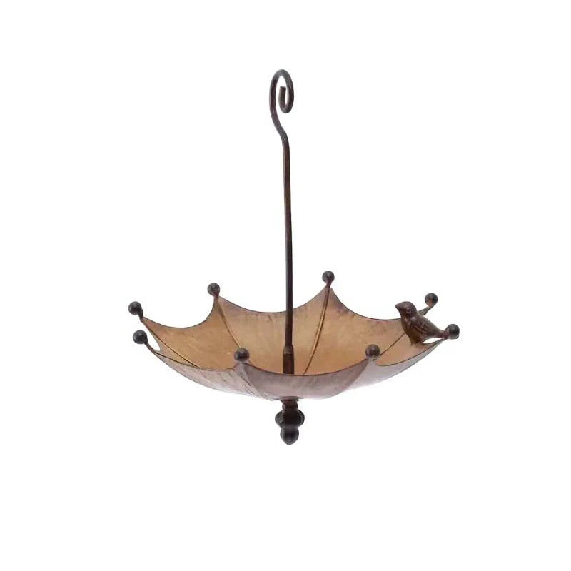 Hanging Umbrella Bird Feeder & Bath Pack of 2