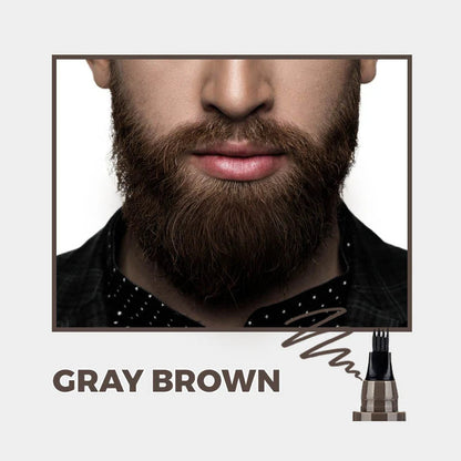 4-Prong Multi-Used Beard Eyebrow & Harline Pen Buy 1 Get 1 Free