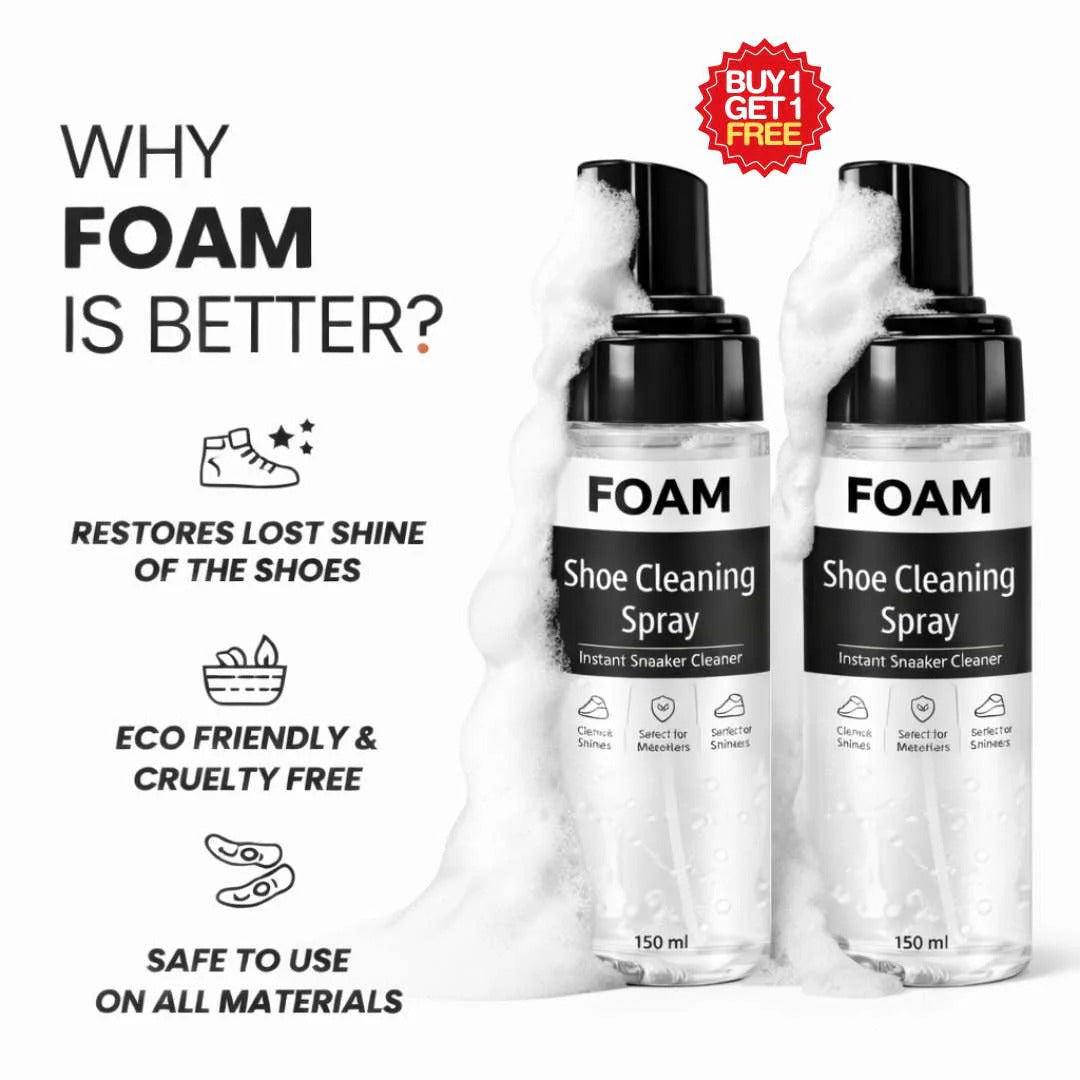 Water Free Foam Shoe Cleaner