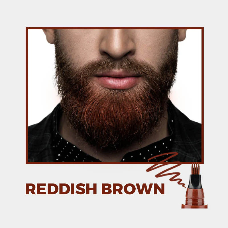 4-Prong Multi-Used Beard Eyebrow & Harline Pen Buy 1 Get 1 Free