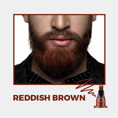 4-Prong Multi-Used Beard Eyebrow & Harline Pen Buy 1 Get 1 Free
