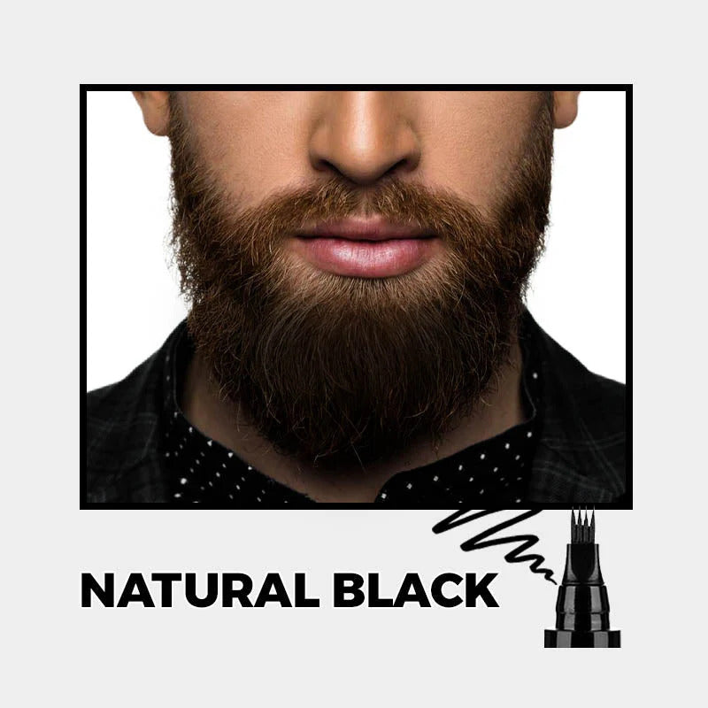 4-Prong Multi-Used Beard Eyebrow & Harline Pen Buy 1 Get 1 Free