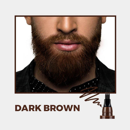 4-Prong Multi-Used Beard Eyebrow & Harline Pen Buy 1 Get 1 Free