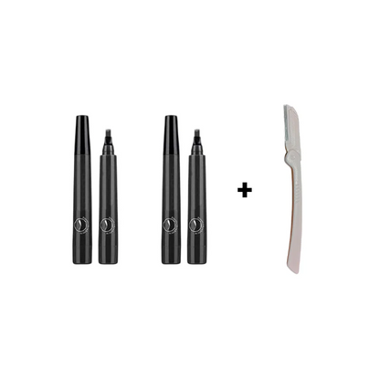 4-Prong Multi-Used Beard Eyebrow & Harline Pen Buy 1 Get 1 Free