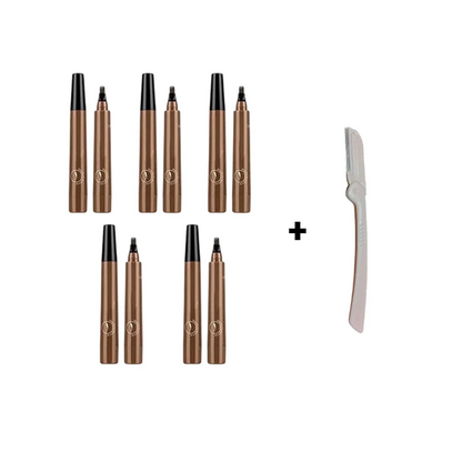 4-Prong Multi-Used Beard Eyebrow & Harline Pen Buy 1 Get 1 Free