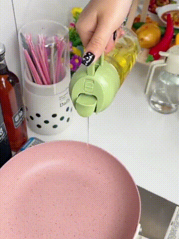 2-in-1 Oil Spray Bottle & Dispenser