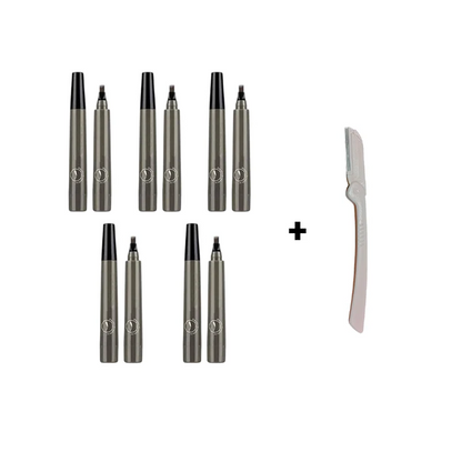 4-Prong Multi-Used Beard Eyebrow & Harline Pen Buy 1 Get 1 Free