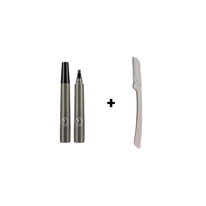 4-Prong Multi-Used Beard Eyebrow & Harline Pen Buy 1 Get 1 Free