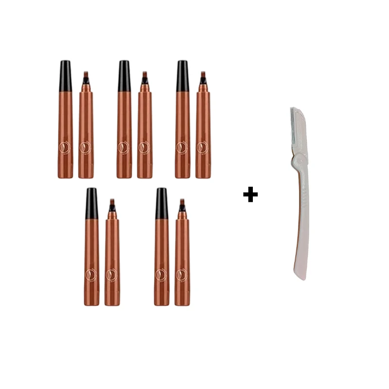 4-Prong Multi-Used Beard Eyebrow & Harline Pen Buy 1 Get 1 Free