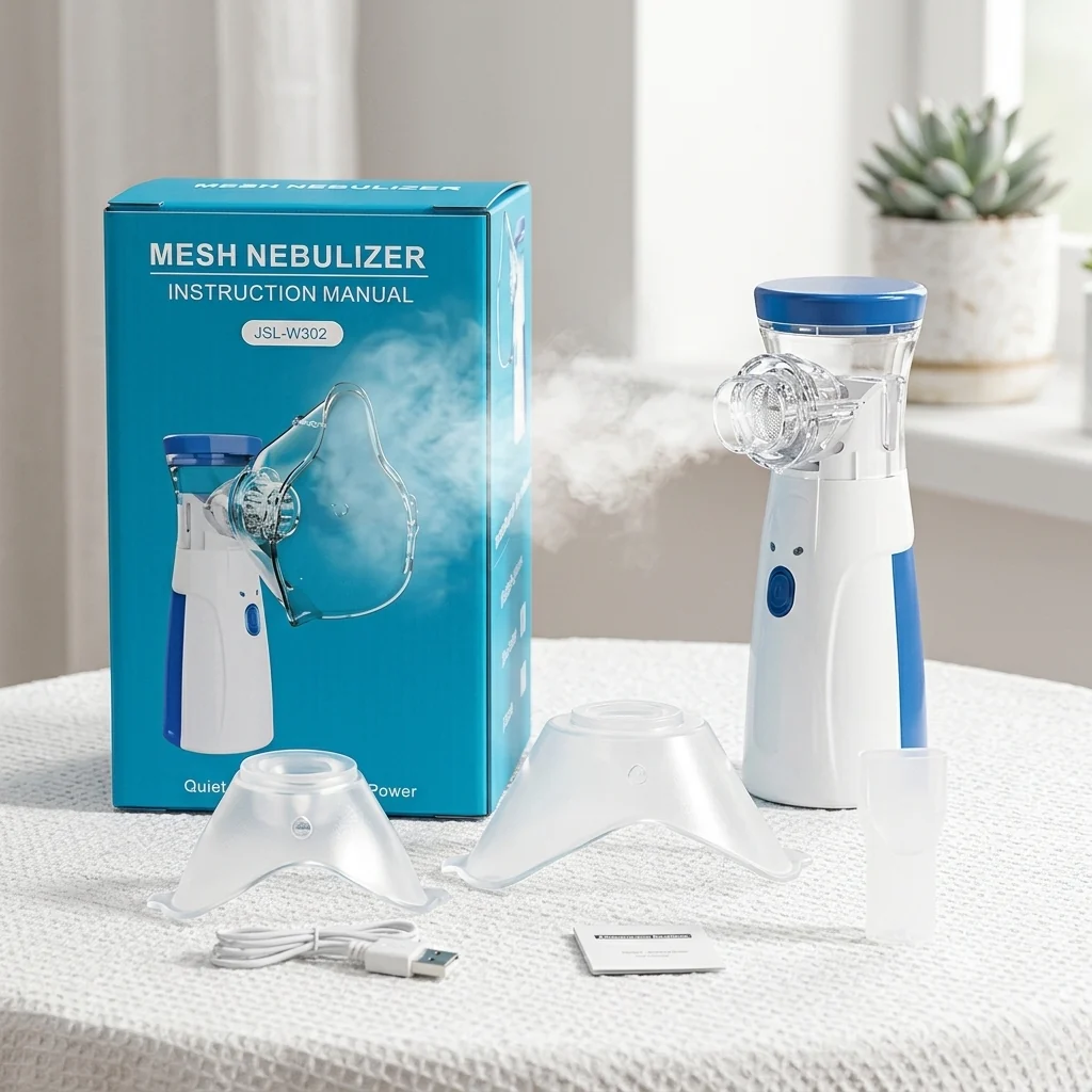 BreatheEase™ Portable Mesh Nebulizer