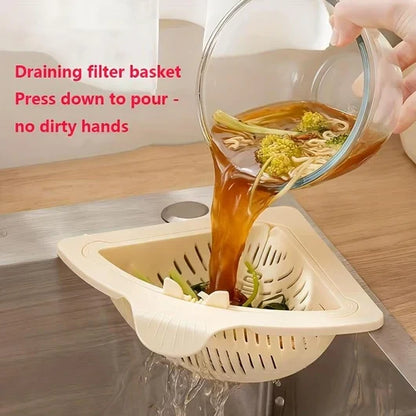 Triangle Sink Strainer & Food Waste Filter Pack of 3