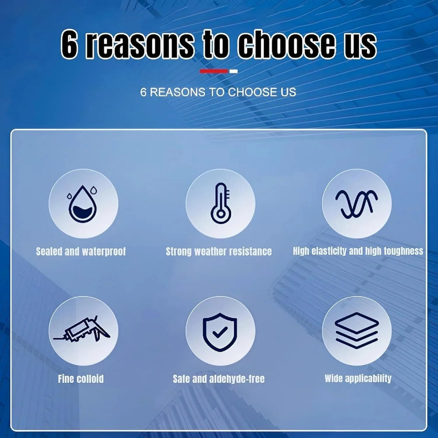 Waterproof Silicone Sealant Adhesive for Roof & Leakage Repair