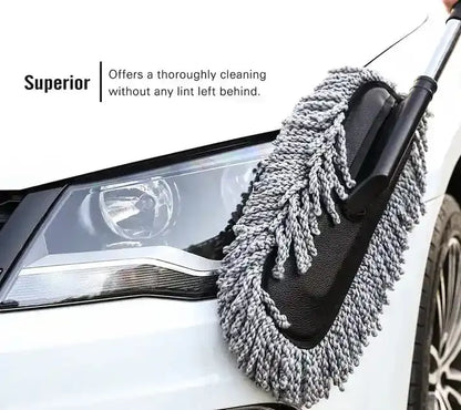 Extendable Microfiber Cleaning Brush and Get Microfiber Roll Wort