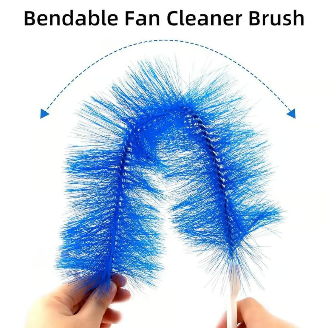 1/3/6 Counts Fan cleaning brush, dust removal brush, cleaning brush, bendable microfiber head, reusable dust collector, washable, suitable for ceiling fan blades