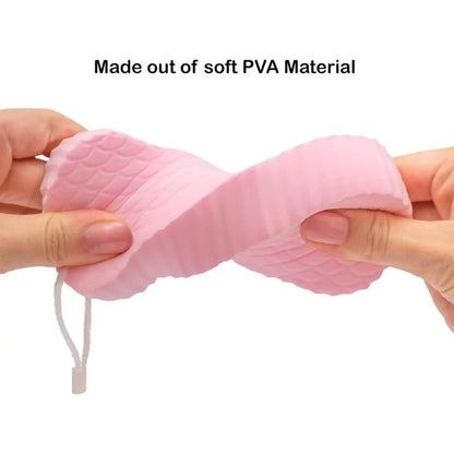 Magic Exfoliating Bath Sponge Skin Friendly and Resuable for Adults and Kids - Pack of 3