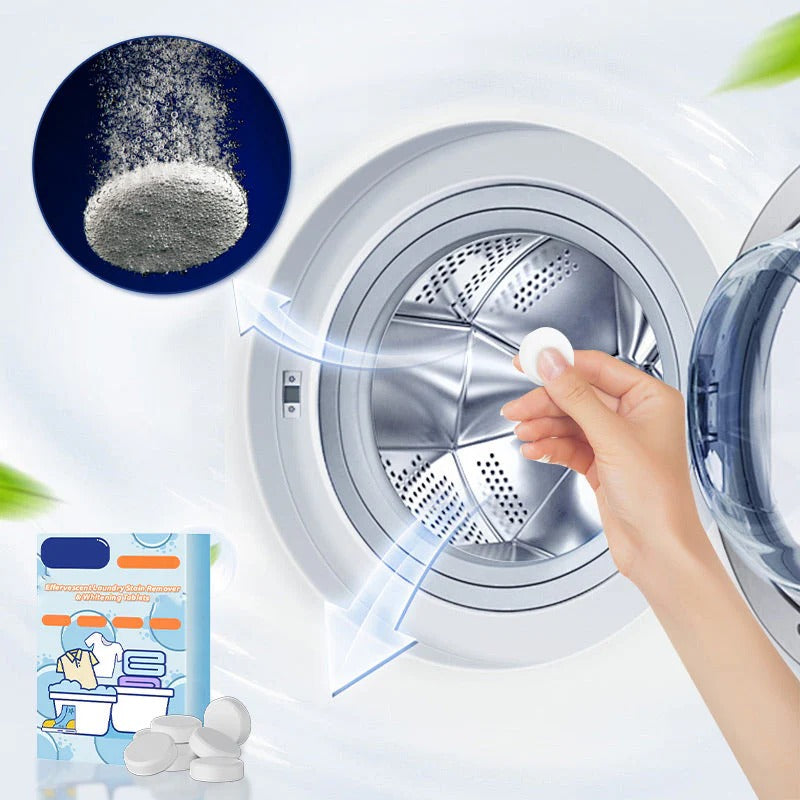 🔥Effervescent Laundry Stain Remover & Whitening 100 Tablets