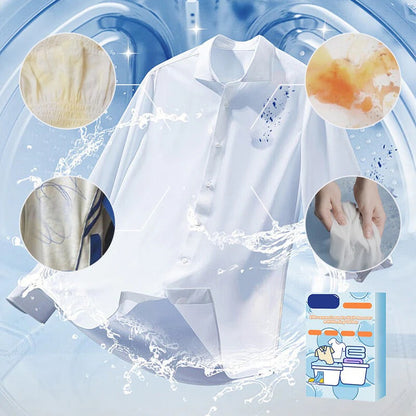 🔥Effervescent Laundry Stain Remover & Whitening 100 Tablets