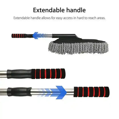 Extendable Microfiber Cleaning Brush and Get Microfiber Roll Wort