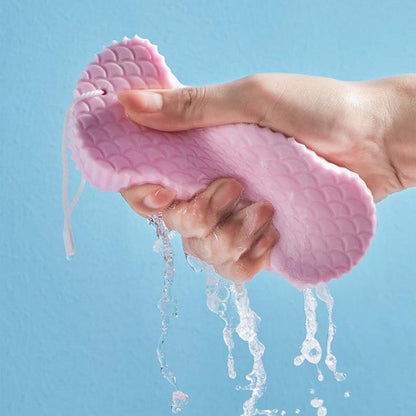 Magic Exfoliating Bath Sponge Skin Friendly and Resuable for Adults and Kids - Pack of 3