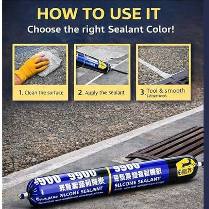 Waterproof Silicone Sealant Adhesive for Roof & Leakage Repair